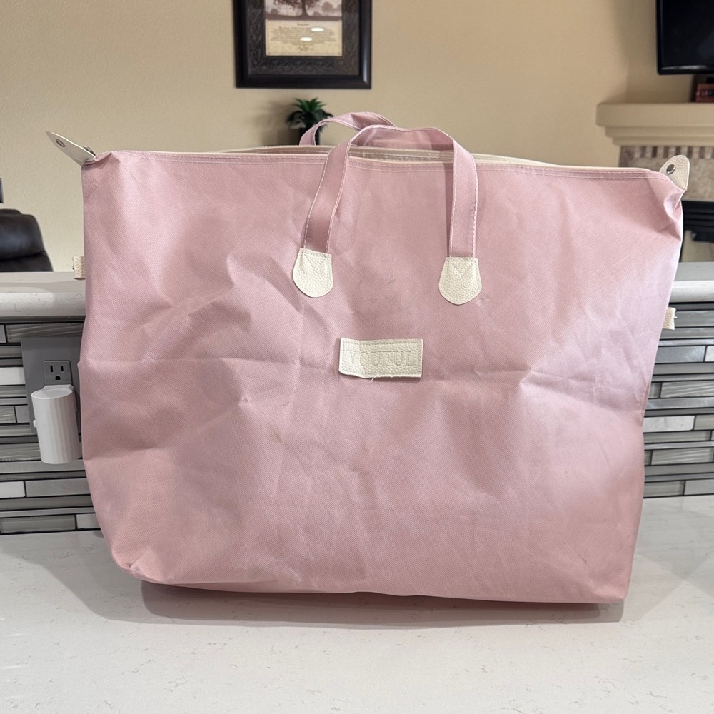 Elegant Pink Tote Bag